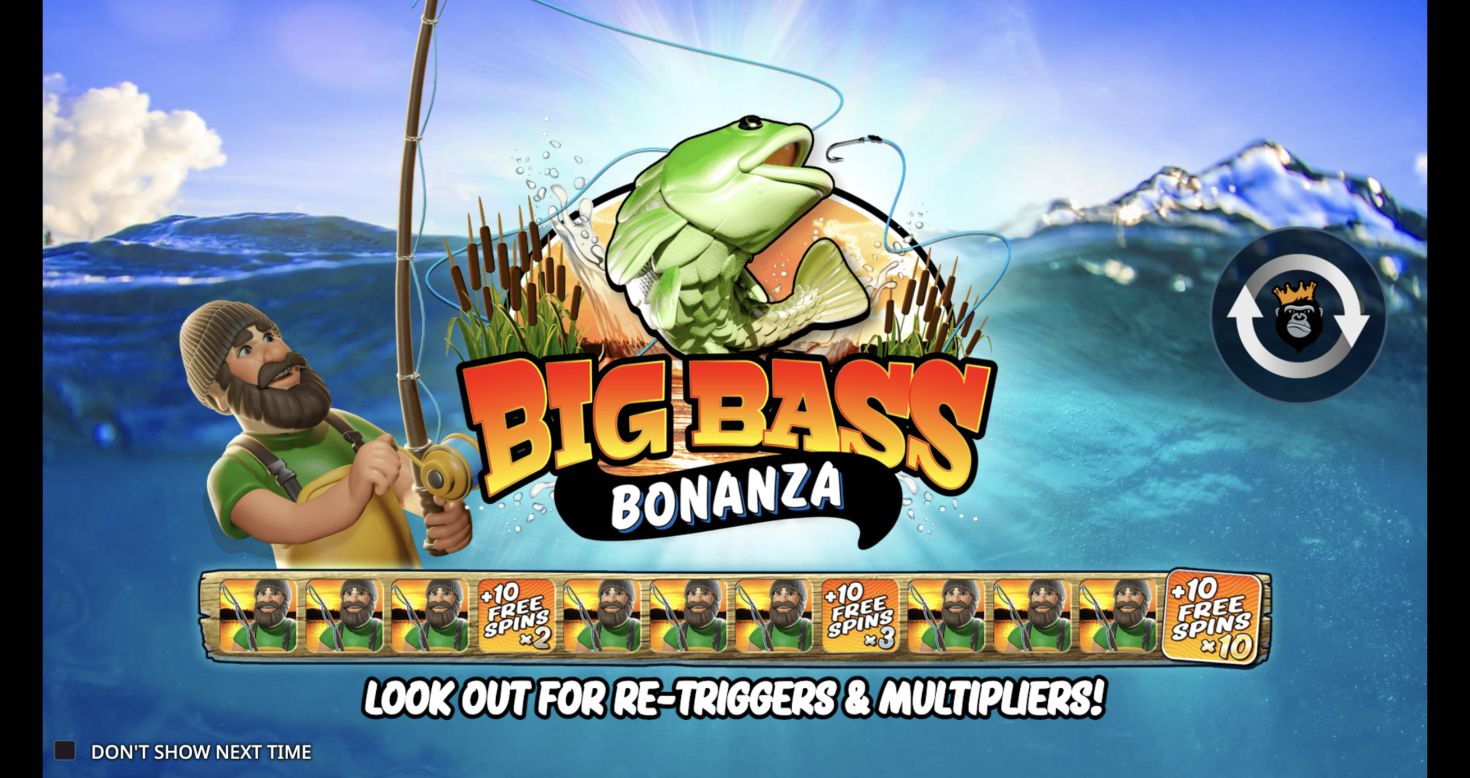 Original Big Bass Bonanza introduction